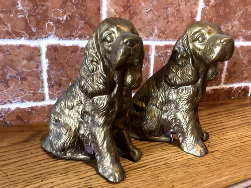 Pair brass golden - pair,