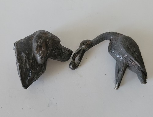 Antique spelter metal - spelter,
